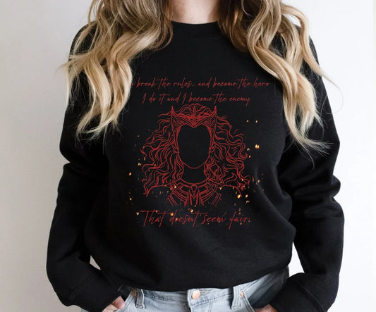 Wandavision Multiverse of Madness Sweatshirt Maximoff 1989 Sweatshirt