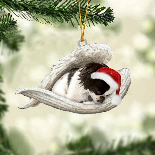 Japanese Chin Sleeping Angel Christmas Ornament Godmerc - Best gifts your whole family