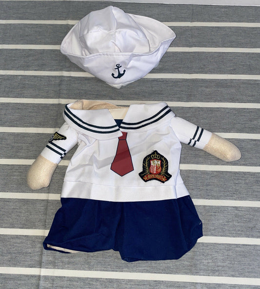 Pet Dog Cat Clothes Funny Navy Sailor Cosplay Costume Party Apperal Fancy Dress