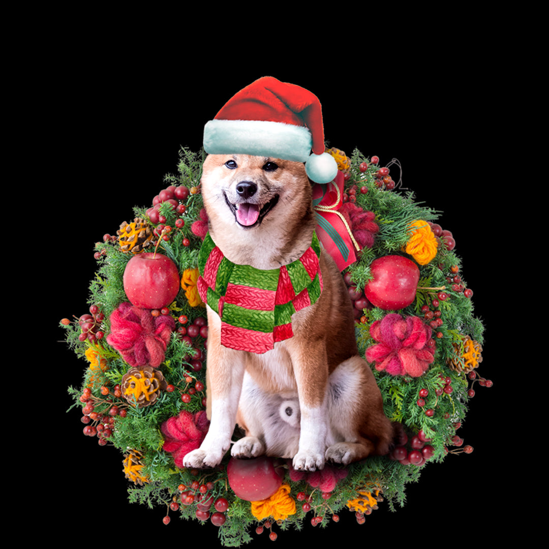 Ornament- Shiba Inu Christmas Ornament, Happy Christmas Ornament, Car Ornament - Best gifts your whole family