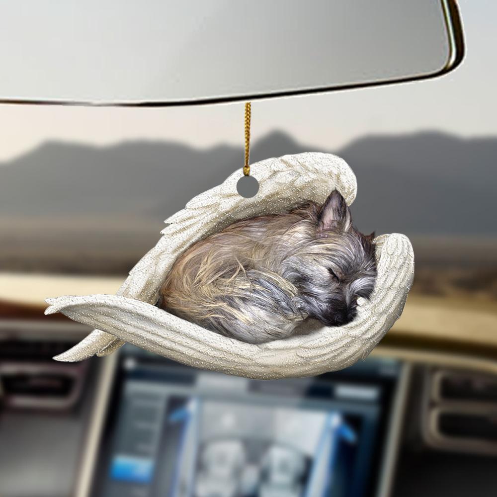 Ornaments- Cairn Terrier sleeping angel Cairn Terrier lovers dog moms ornament, Dog Ornaments, Car Ornament - Best gifts your whole family