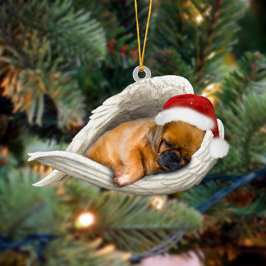 Pekingese Sleeping Angel Christmas Ornament Godmerc - Best gifts your whole family
