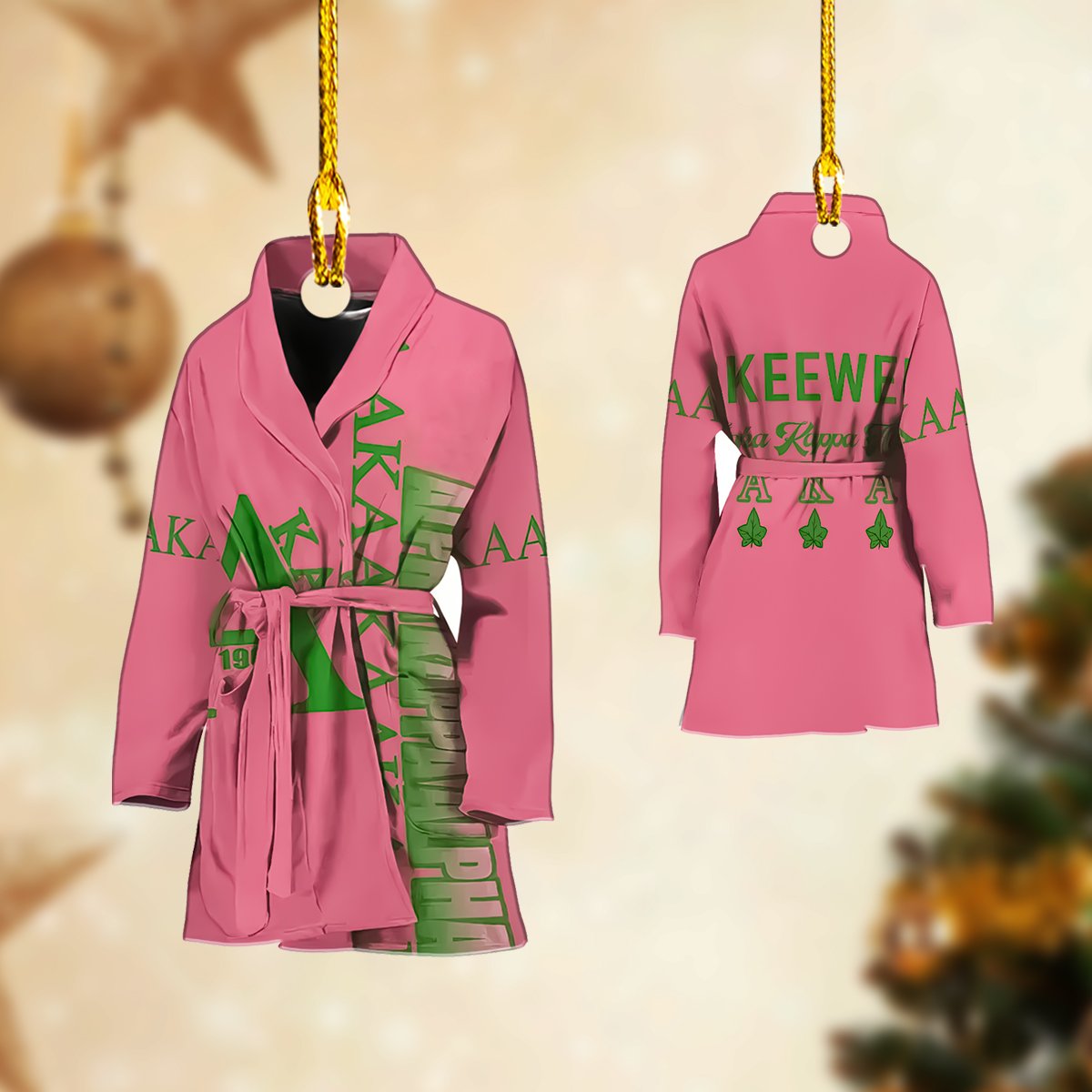 Pink AKA Vest Car Ornament - Best gifts your whole family