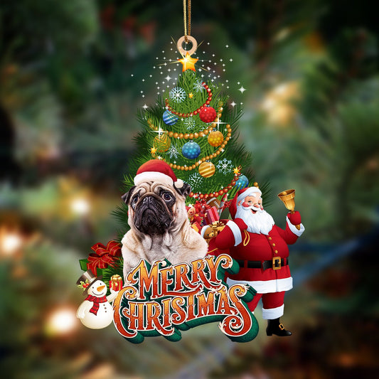 Pug 7-Christmas Tree&Dog Hanging Ornament - Best gifts your whole family