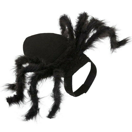 Halloween Pet Black Spider Costume Dog Cat Puppy Spider Cosplay Clothes Outfit