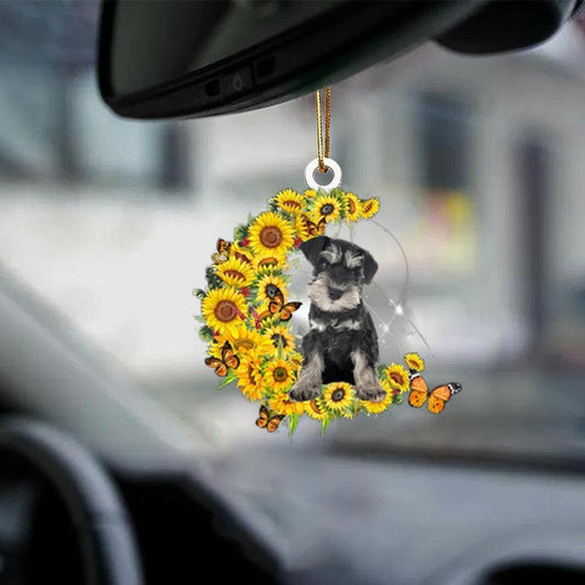Schnauzer Stand-Be Kind-Two Sided Ornament - Best gifts your whole family