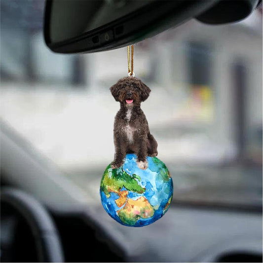Schnoodle-Around My Dog-Two Sided Ornament - Best gifts your whole family
