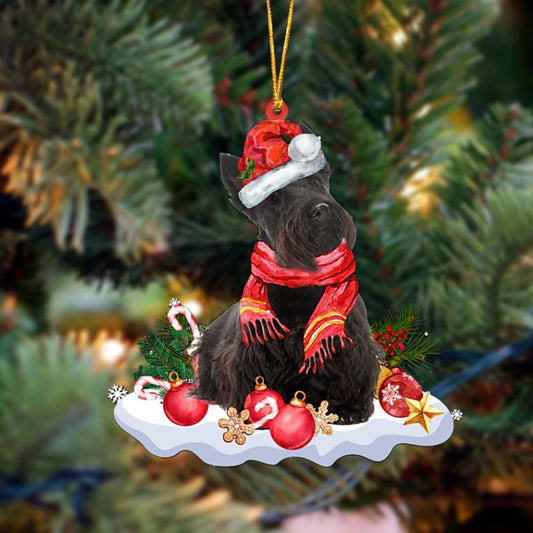 Scottish Terrier-Better Christmas Hanging Ornament - Best gifts your whole family