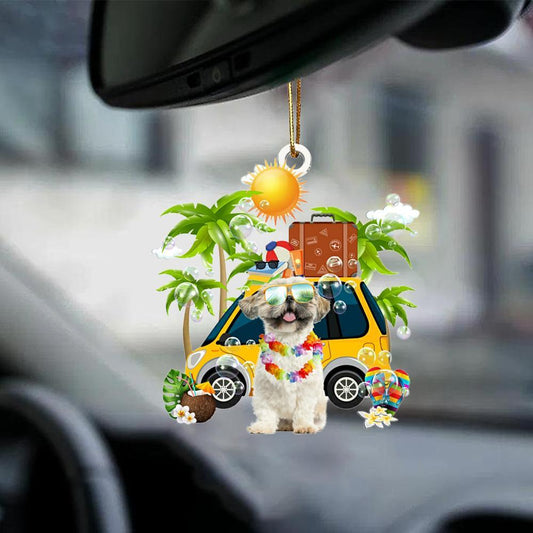 Shih Tzu-Nice Summer-Two Sided Ornament - Best gifts your whole family