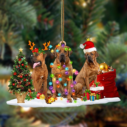 Tosa-Christmas Dog Friends Hanging Ornament - Best gifts your whole family