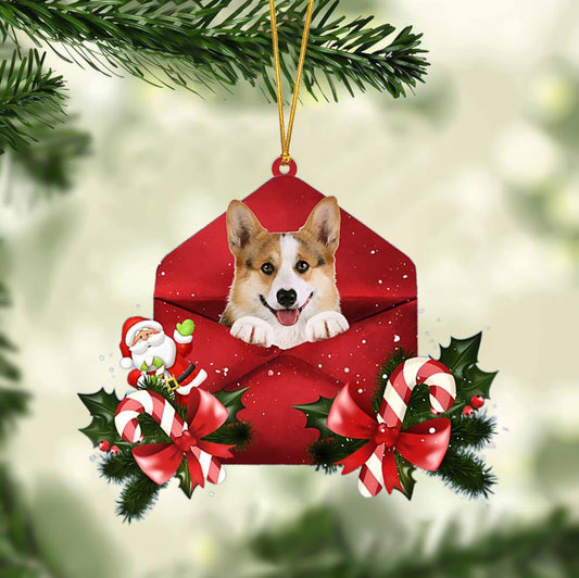 Welsh Corgi Christmas Letter Ornament Dog Christmas Decoration - Best gifts your whole family