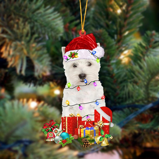 West Highland White Terrier-Dog Be Christmas Tree Hanging Ornament, Christmas Ornament, Car Ornament - Best gifts your whole family