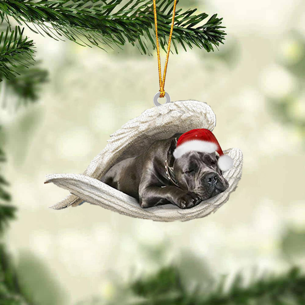 Wheaten Terrier2 Sleeping Angel Christmas Ornament Godmerc - Best gifts your whole family