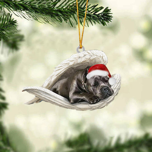 Wheaten Terrier2 Sleeping Angel Christmas Ornament Godmerc - Best gifts your whole family