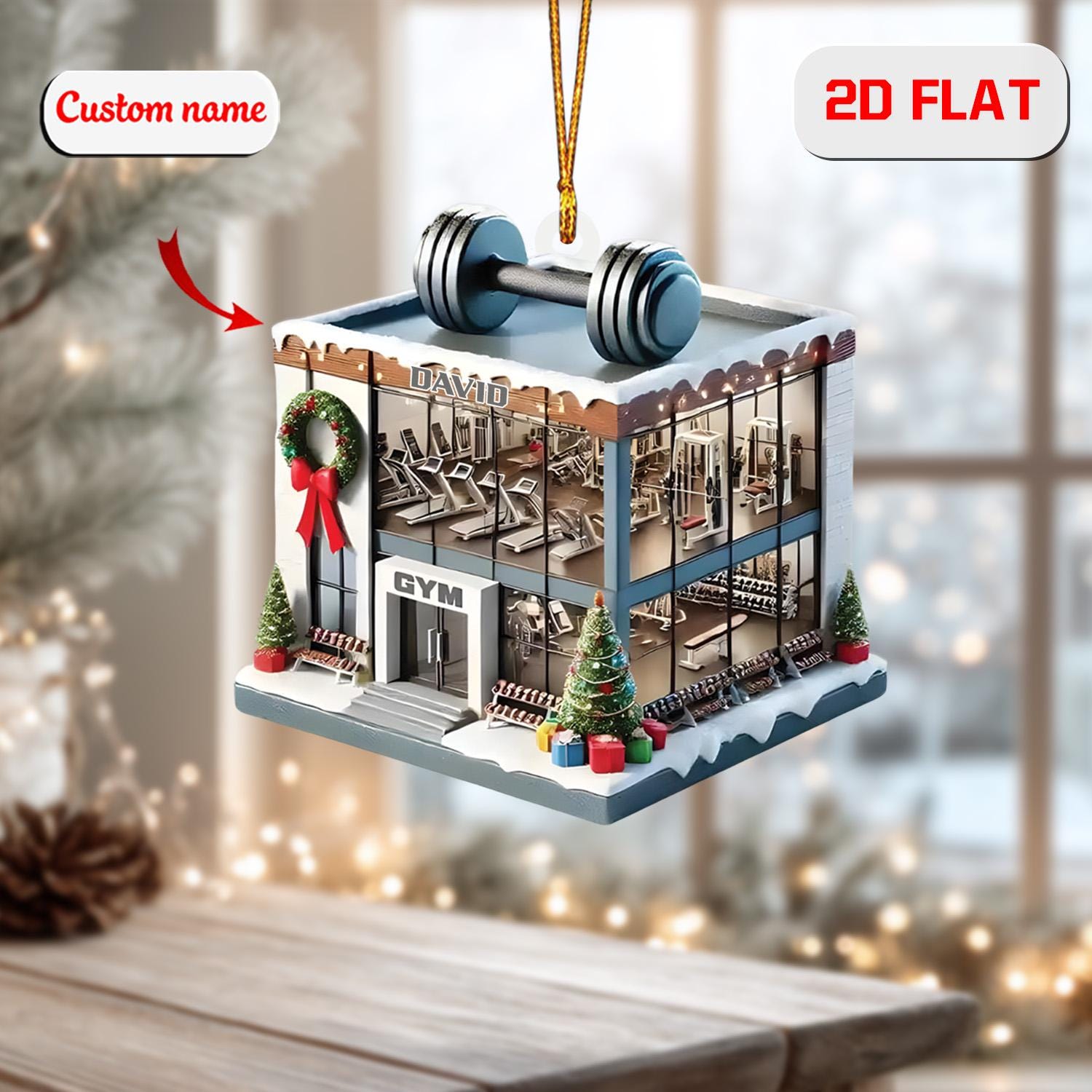2D Flat ornament