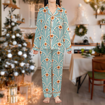 Cute Christmas Pajama Set – Cozy Girl Pajamas | Pajama Gift Set for My Love HPRPJMADL-01