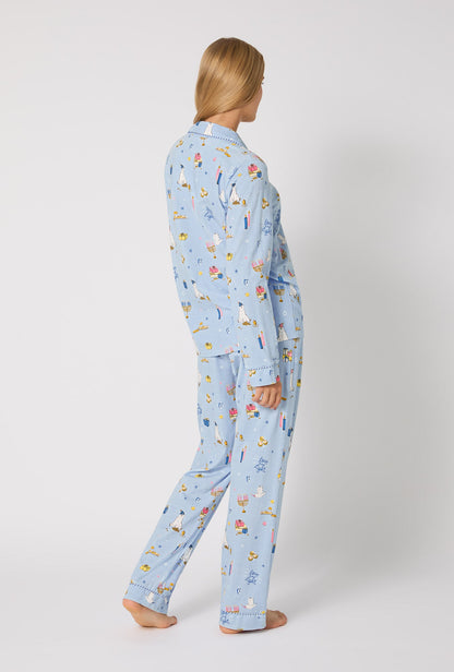 Love And Light Long Sleeve Classic Stretch Jersey Pj Set