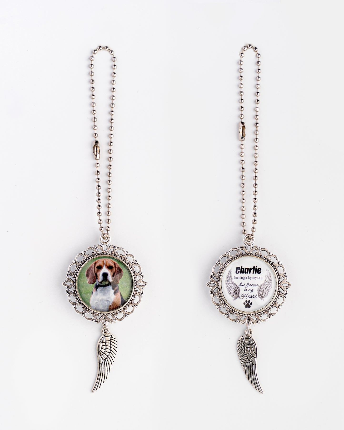 Wedding Photo Car Charm, Anniversary & Couple Photo Gift, Custom Rearview Mirror Access, Personalized Pet Memorial Rearview Charmory, Personalized Car Charm with Names or Quote.