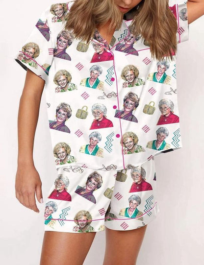 Golden Girls Pajama Set - Cozy Sleepwear Inspired by the Iconic TV Show