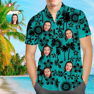 Custom Hawaiian Shirts Sea Turtle Personalized Aloha Beach Shirt For Men