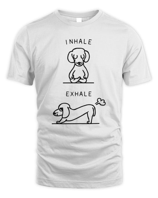 Dachshund Inhale Exhale