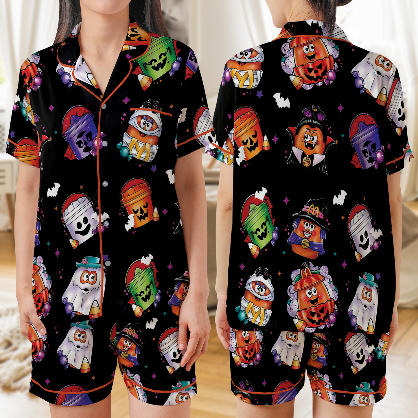 Boo Crew Halloween Pajamas - PJ set