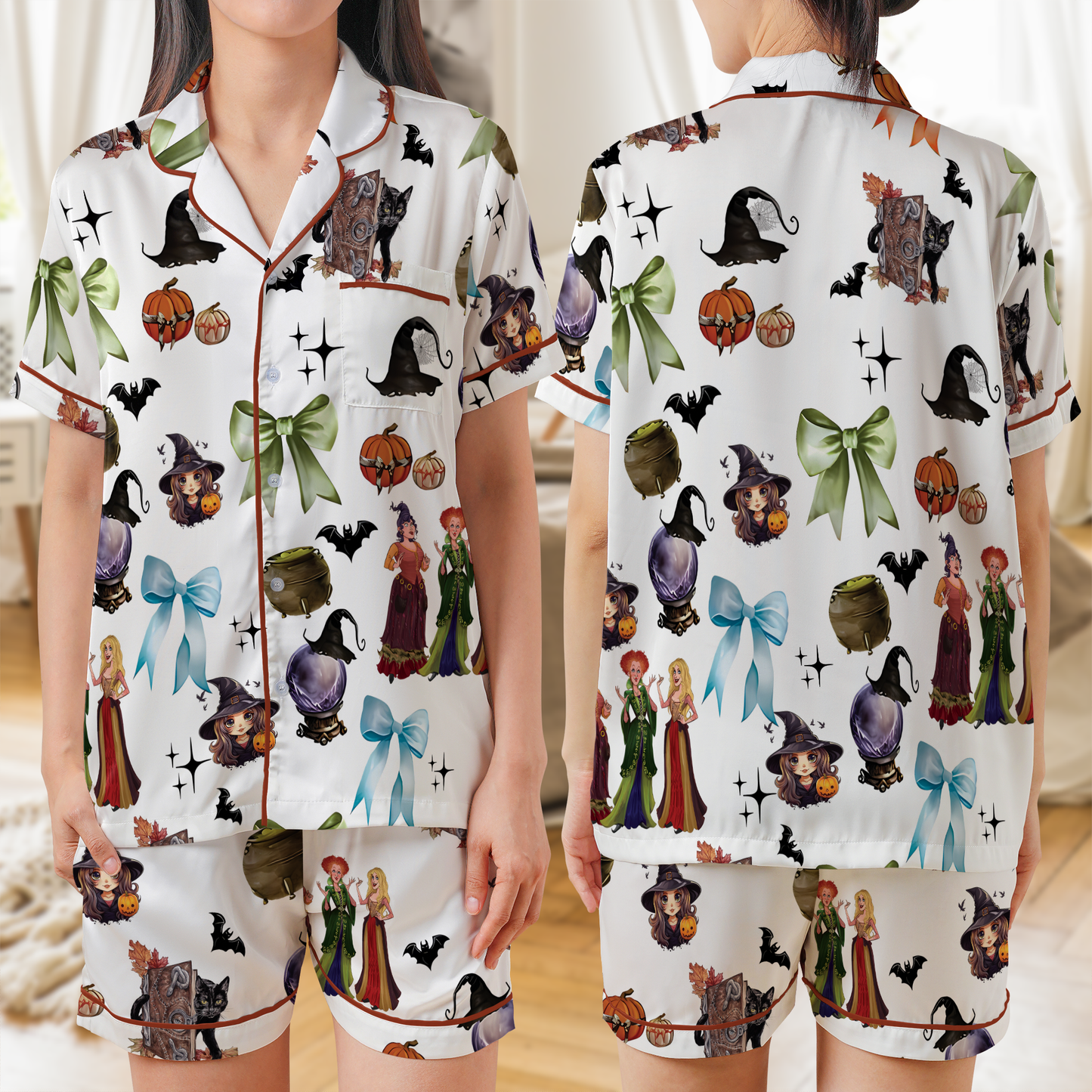 Hocus Pocus Sanderson Sisters Pajama Set