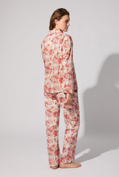 Madeleine Long Sleeve Classic Woven Tana Lawn® PJ Set Made With Liberty Fabric