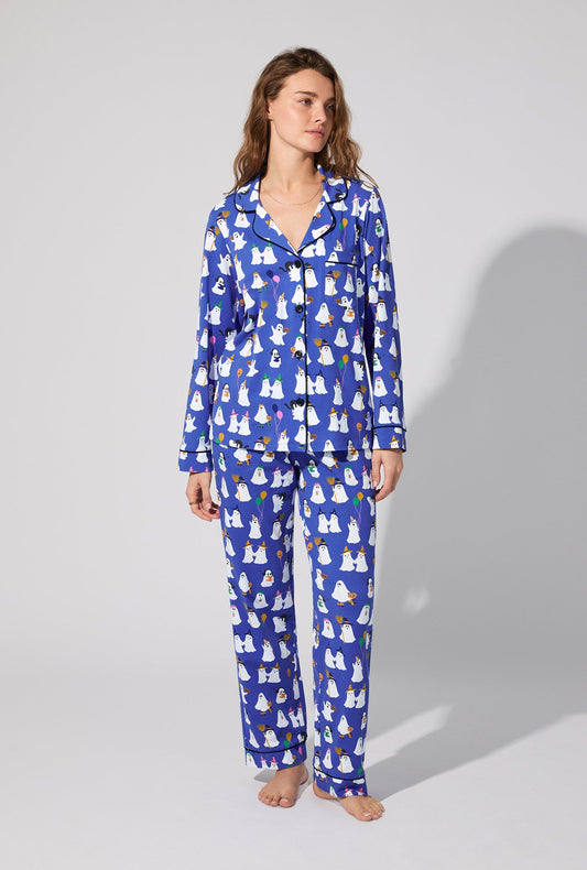 That’s The Spirit Long Sleeve Classic Stretch Jersey PJ Set