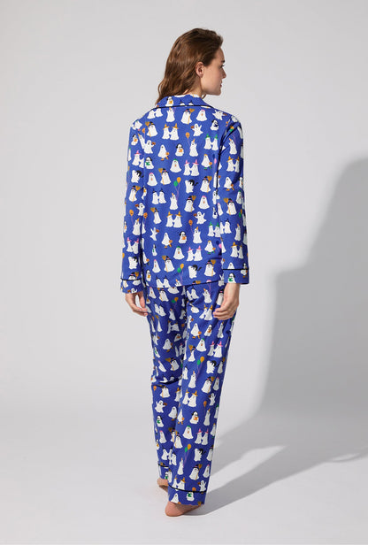 That’s The Spirit Long Sleeve Classic Stretch Jersey PJ Set