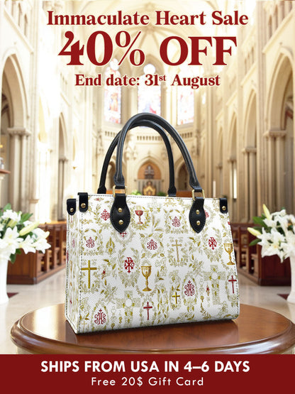 Catholight The Timeless Faith Leather Bag