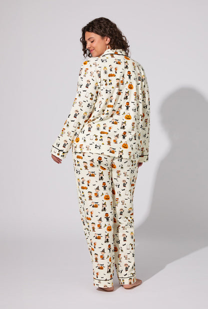 Peanuts® Snoopy's Halloween Long Sleeve Classic Stretch Jersey PJ Set