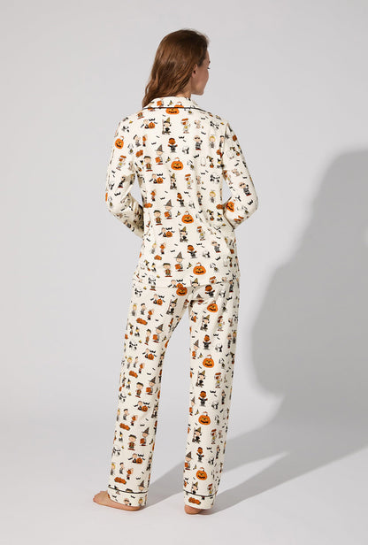 Peanuts® Snoopy's Halloween Long Sleeve Classic Stretch Jersey PJ Set