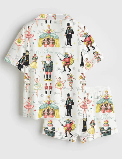 Women's Nutcracker Ballet Christmas Pajama Set