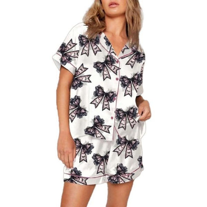 Coquette Bow Halloween Pajama Set