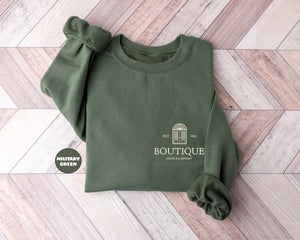 Custom Logo Sweatshirt, Personalized Company Logo Hoodie, Business Logo Pocket Outfit, Sports Team Logo Clothing, Custom Your Text Apparel