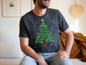 2nd Amendment Christmas Tree Shirt, Gun Tree Shirt, Rifle Tee, Christmas Gift for the Gun Lover, Pro Gun Rights, Firearms, Gun Owner Gift