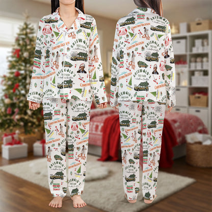 Griswold Christmas Pajama Set – Funny Holiday Pajamas | Cozy Pajama Gift Set, Girl Pajamas, Cute Christmas Sleepwear, Pajamas for My Love, Christmas Vacation Pajamas HPRPJMADL-14