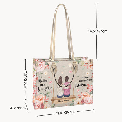 I Need To Say - Personalized Mother's Day Mother Leather Handbag