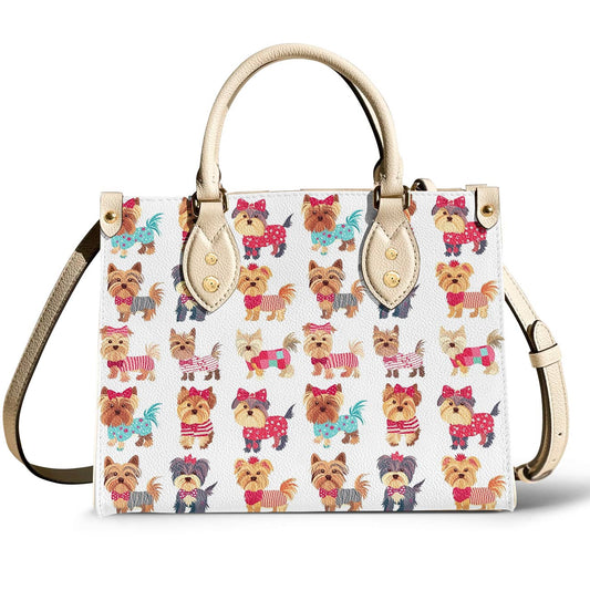 Leather Bag Sweet Yorkie