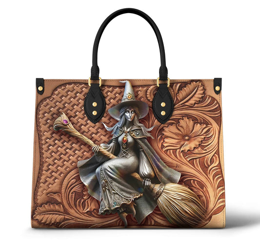 Witch Leather Bag The Enchanted Witch