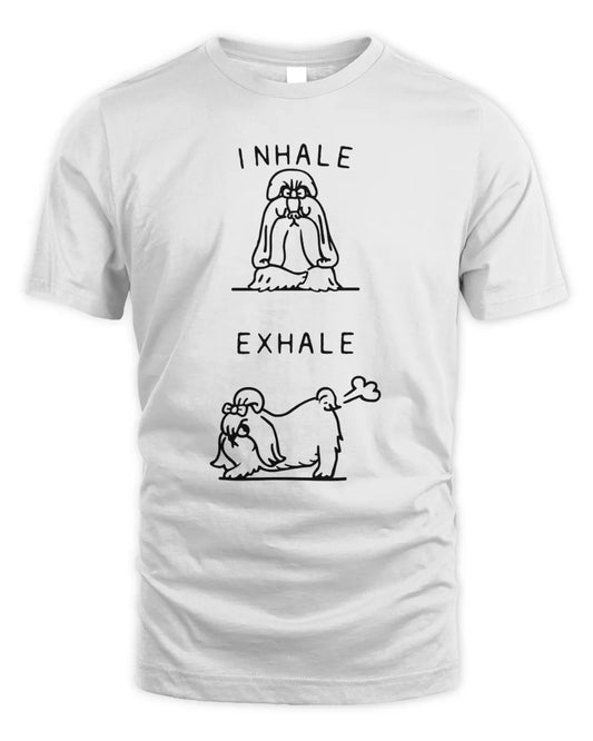 Shih Tzu Inhale Exhale