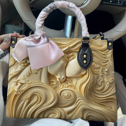 Horse Leather Bag Celestial Horse Embrace