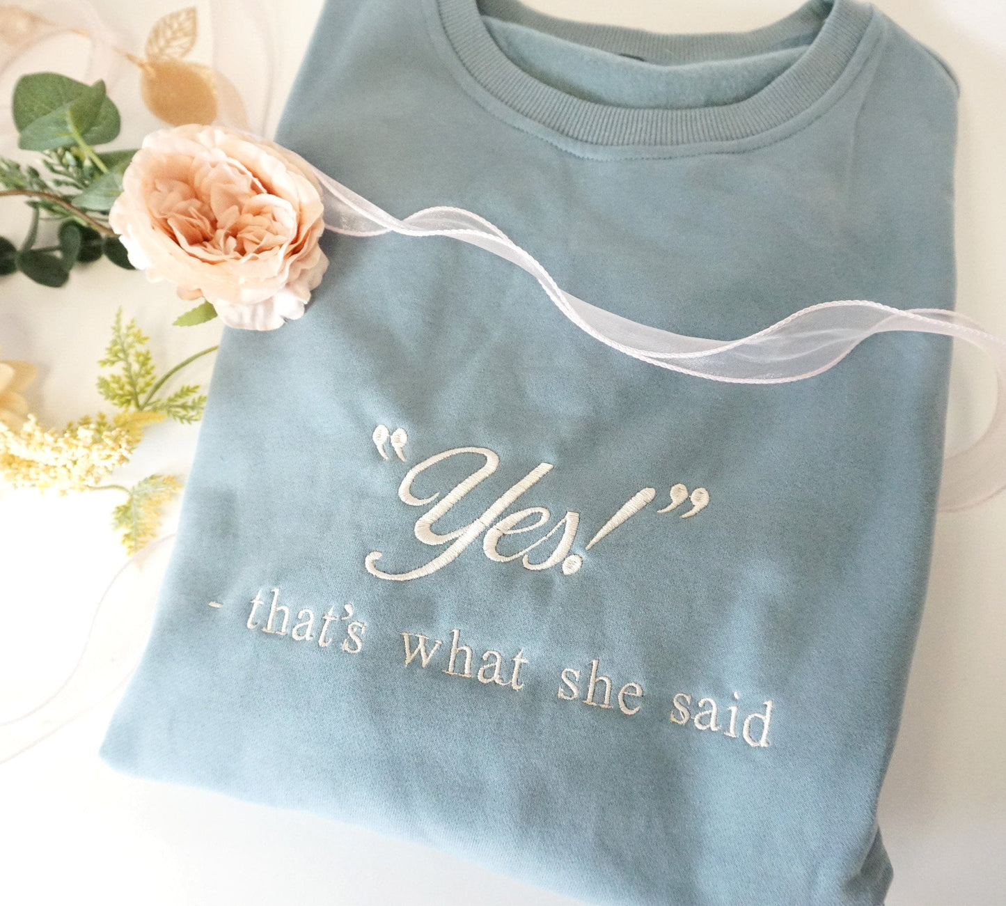 Custom Embroidered Sweatshirts Personalized Daily Sweatshirts, Casual Crewneck Sweatshirt, Christmas & Holiday Gift initial Sweatshirt