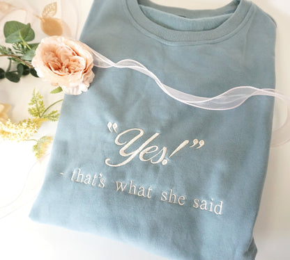 Custom Embroidered Sweatshirts Personalized Daily Sweatshirts, Casual Crewneck Sweatshirt, Christmas & Holiday Gift initial Sweatshirt