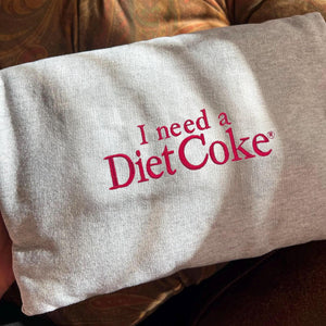 I Need A Diet Coke Embroidered Sweatshirt for Bestie, Custom Embroidered Diet Coke Shirt, Diet Coke Embroidery, Custom Coke Shirt, BFF Gift