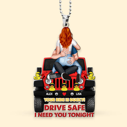 Personalized Gifts For Couple Car Ornament