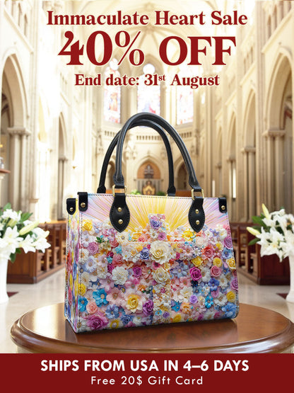 Catholight Floral Resurrection Leather Bag