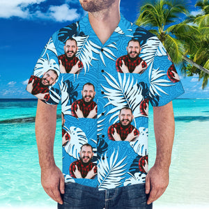 Custom Face Hawaiian Shirt Personalized Hawaiian Shirt Summer Beach Hawaiian Shirt