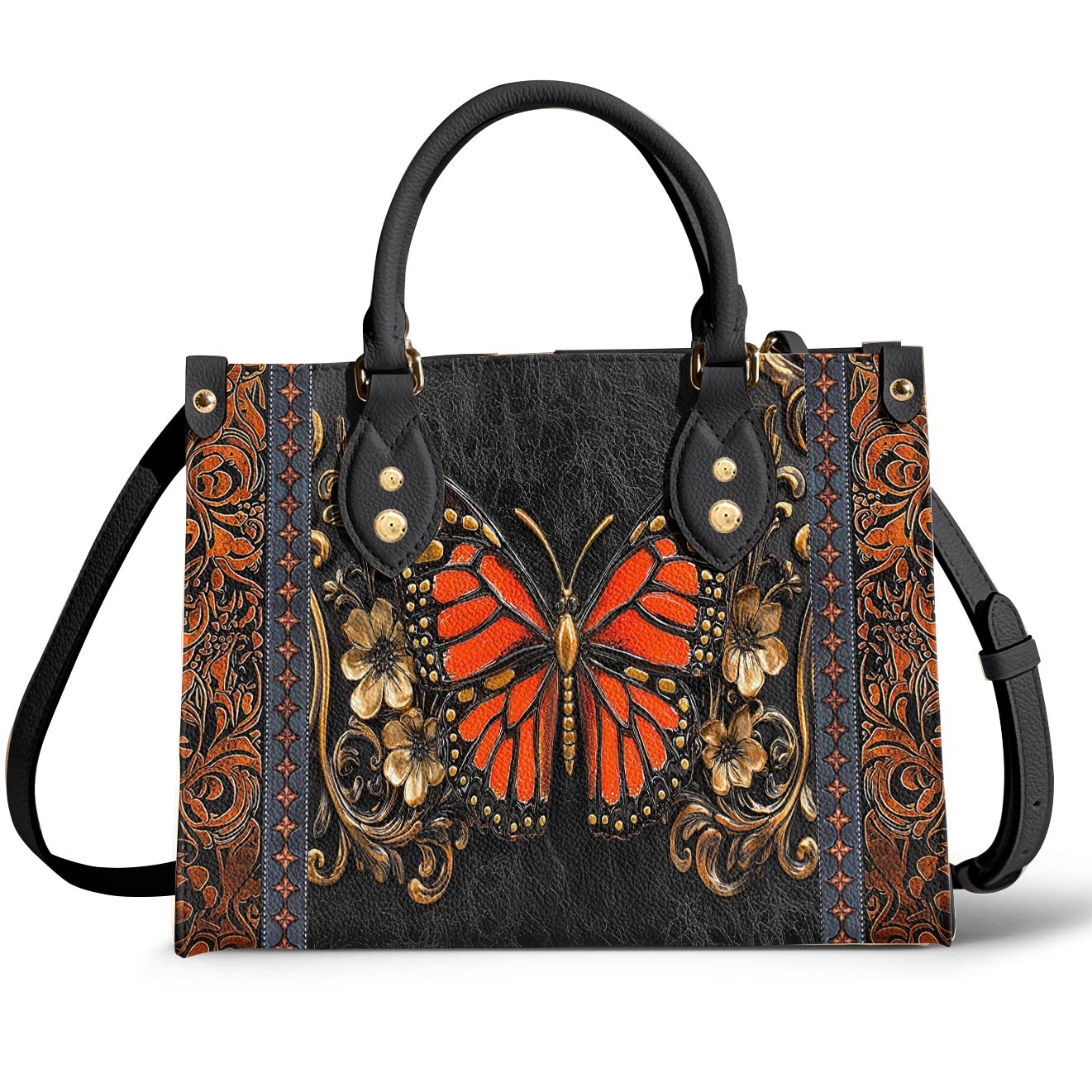 Butterfly Leather Bag Victorian Blaze